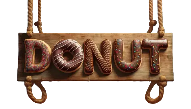 Donut Sign